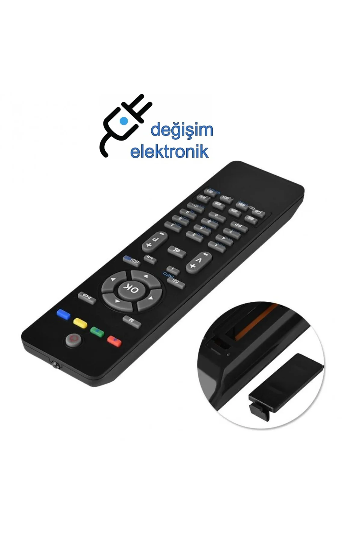 Techwood Rc0251 Lcd Tv Kumandası Uyumlu