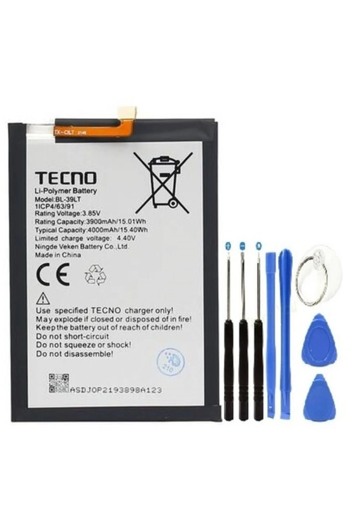 Tecno Camon 12 Air Pil Batarya Bl-39lt+tamir Seti