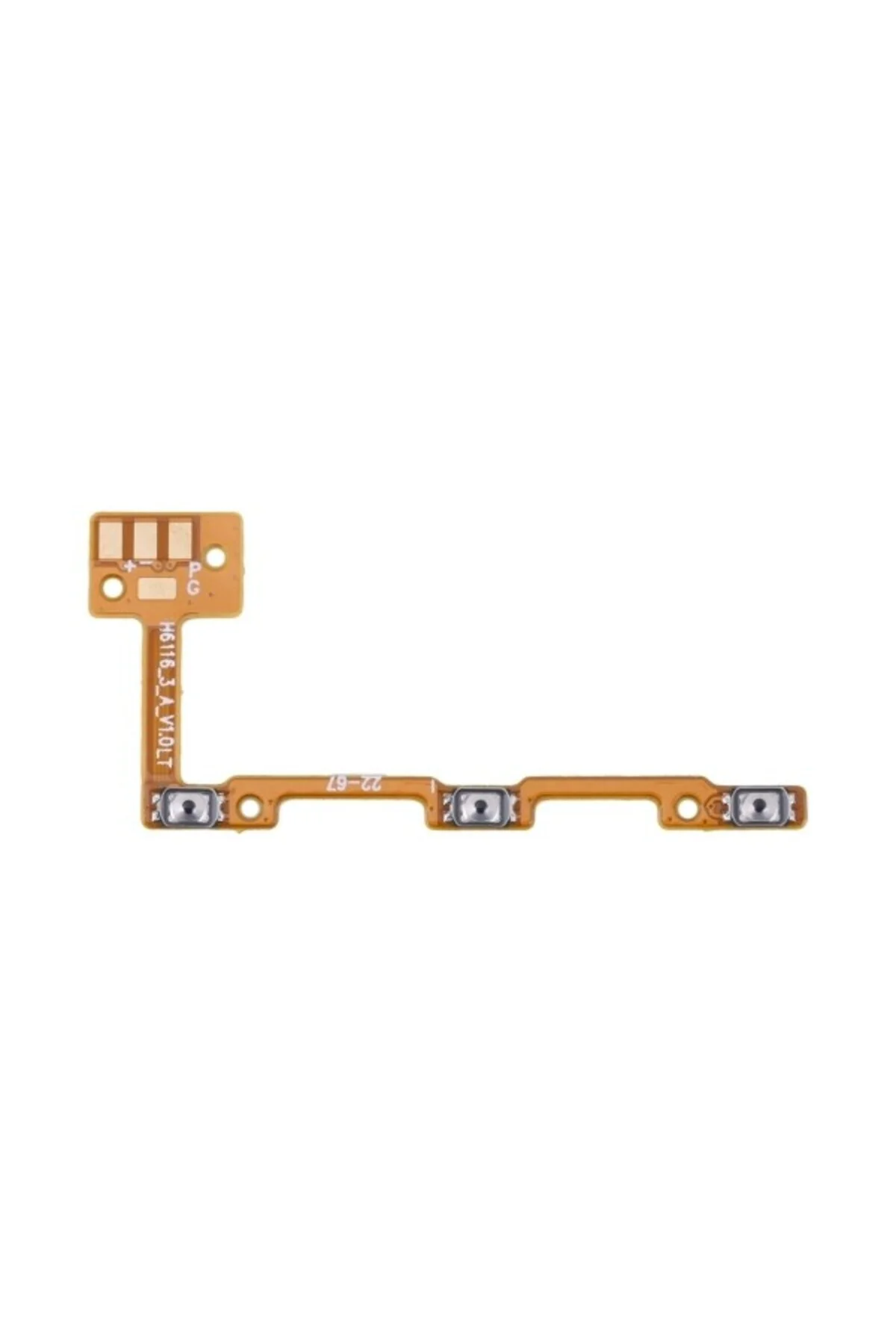 Tecno Camon 12 Air Uyumlu On Off Yan Ses Power Film Flex Cc6