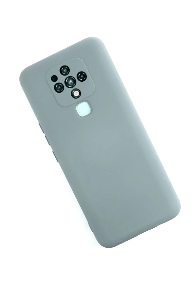 Tecno Camon 16 Kılıf Nano içi Kadife Silikon - Buz Mavisi Tecno Camon 16 Kılıf Nano içi Kadife Silikon - Buz Mavisi