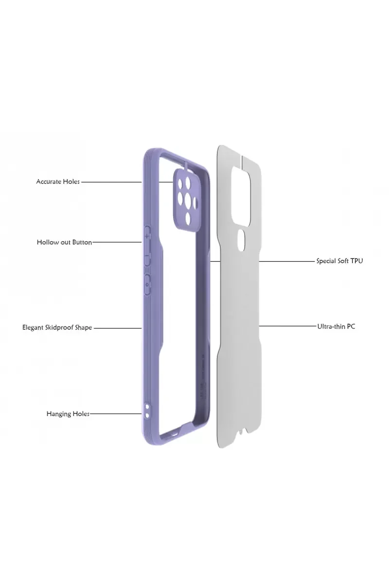Tecno Camon 16 Kılıf Platin Silikon - Sarı