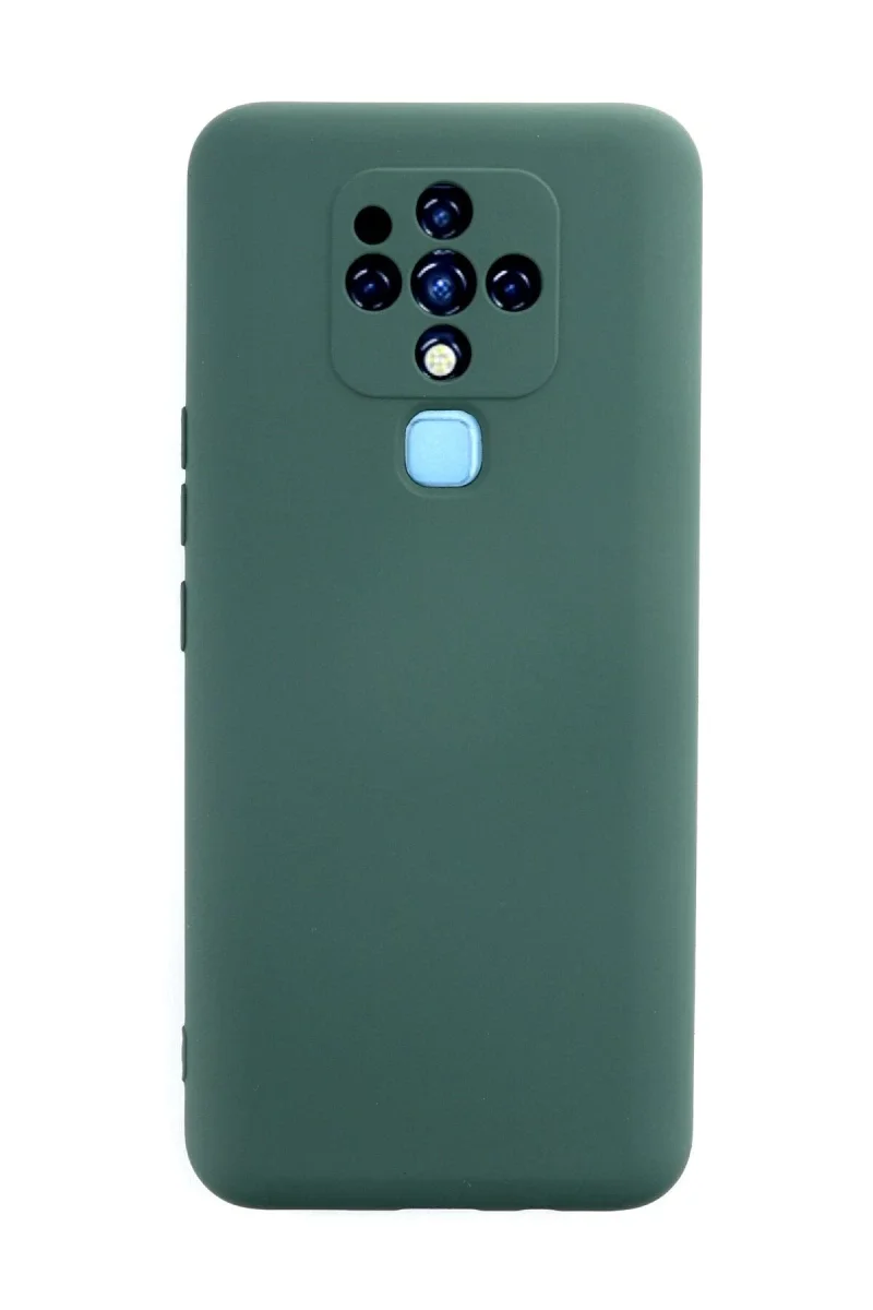 Tecno Camon 16 Kılıf Nano içi Kadife Silikon - Koyu Yeşil Tecno Camon 16 Kılıf Nano içi Kadife Silikon - Koyu Yeşil