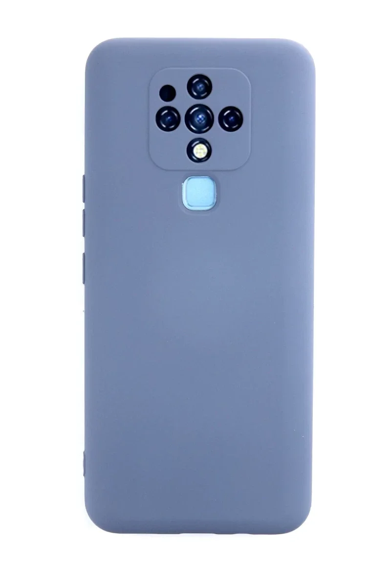 Tecno Camon 16 Kılıf Nano içi Kadife Silikon - Gri Tecno Camon 16 Kılıf Nano içi Kadife Silikon - Gri