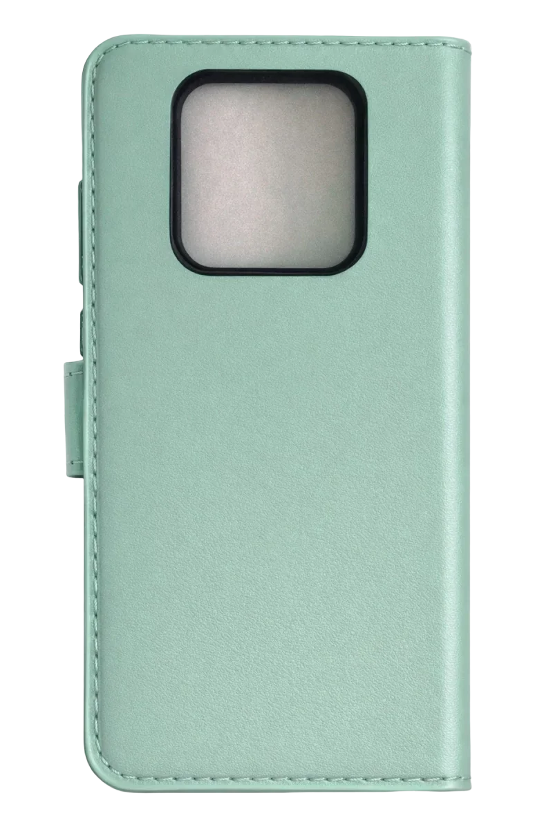 Tecno Camon 16 Prime Trend S Plus Kapaklı Kılıf - Su Yeşili Tecno Camon 16 Prime Trend S Plus Kapaklı Kılıf - Su Yeşili