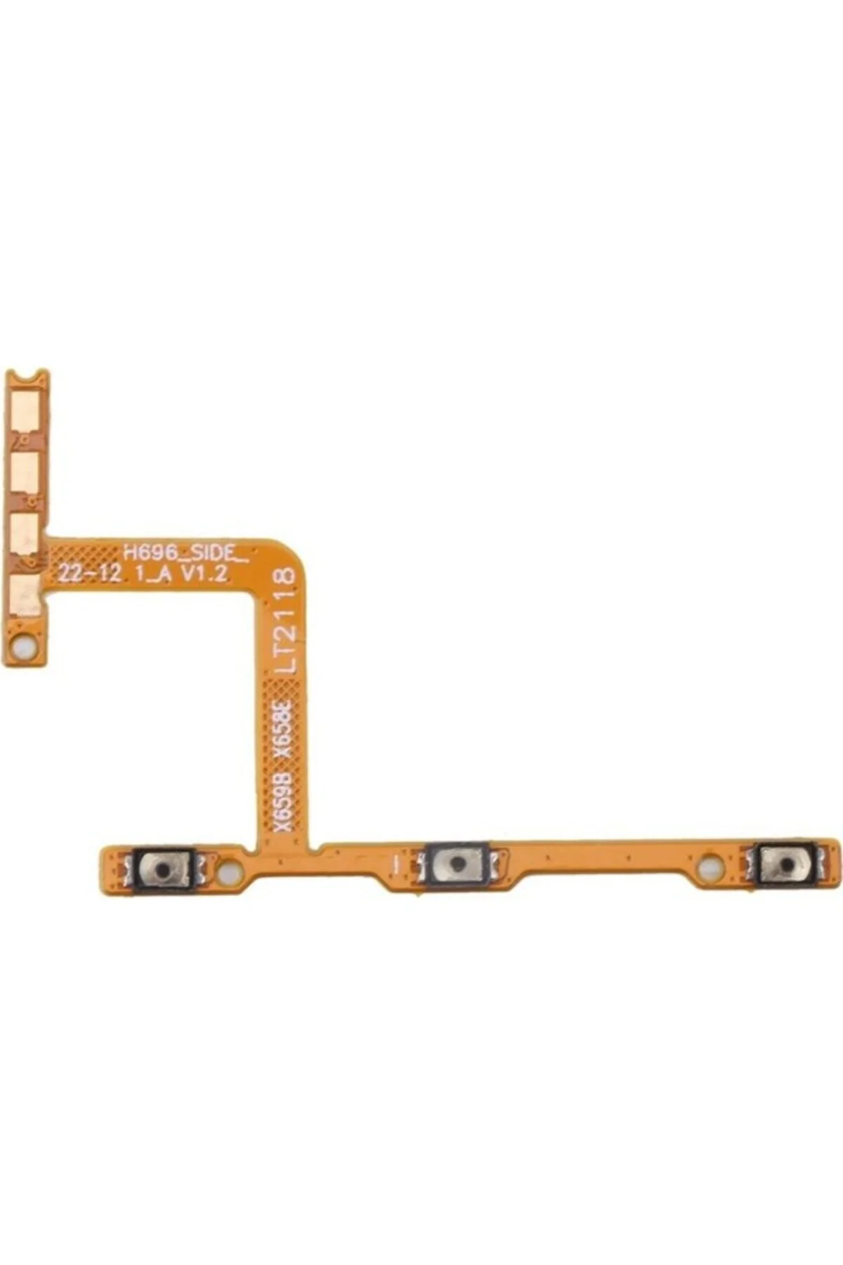 Tecno Camon 18P Ile Uyumlu Güç Açma Kapama Ses Açma Kısma Flex On Of Ch7 CH7N