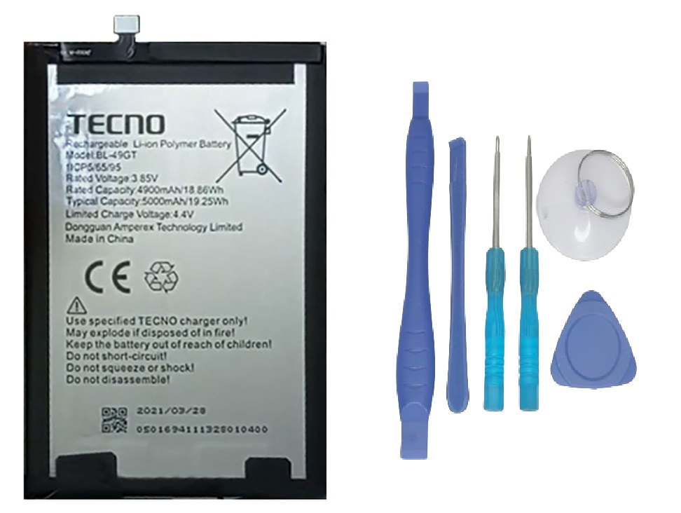 Tecno Camon 19 NEO Batarya Pil Sıfır Orijinal + TAMİR SETİ