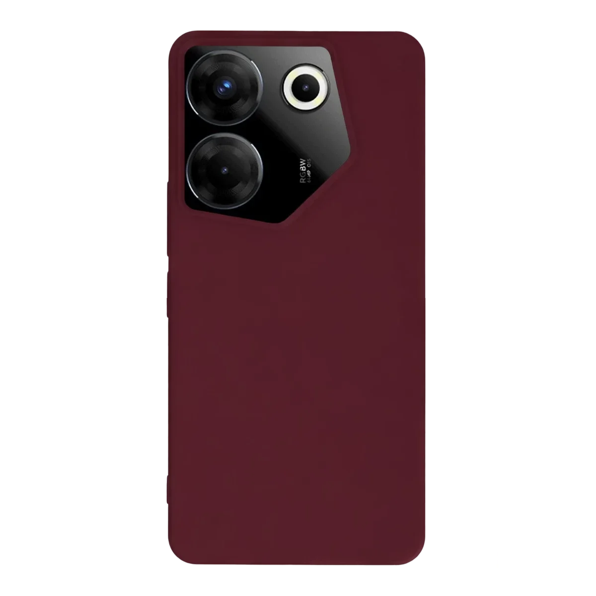 Tecno Camon 20 Pro 5G Kılıf First Silikon - Bordo Tecno Camon 20 Pro 5G Kılıf First Silikon - Bordo
