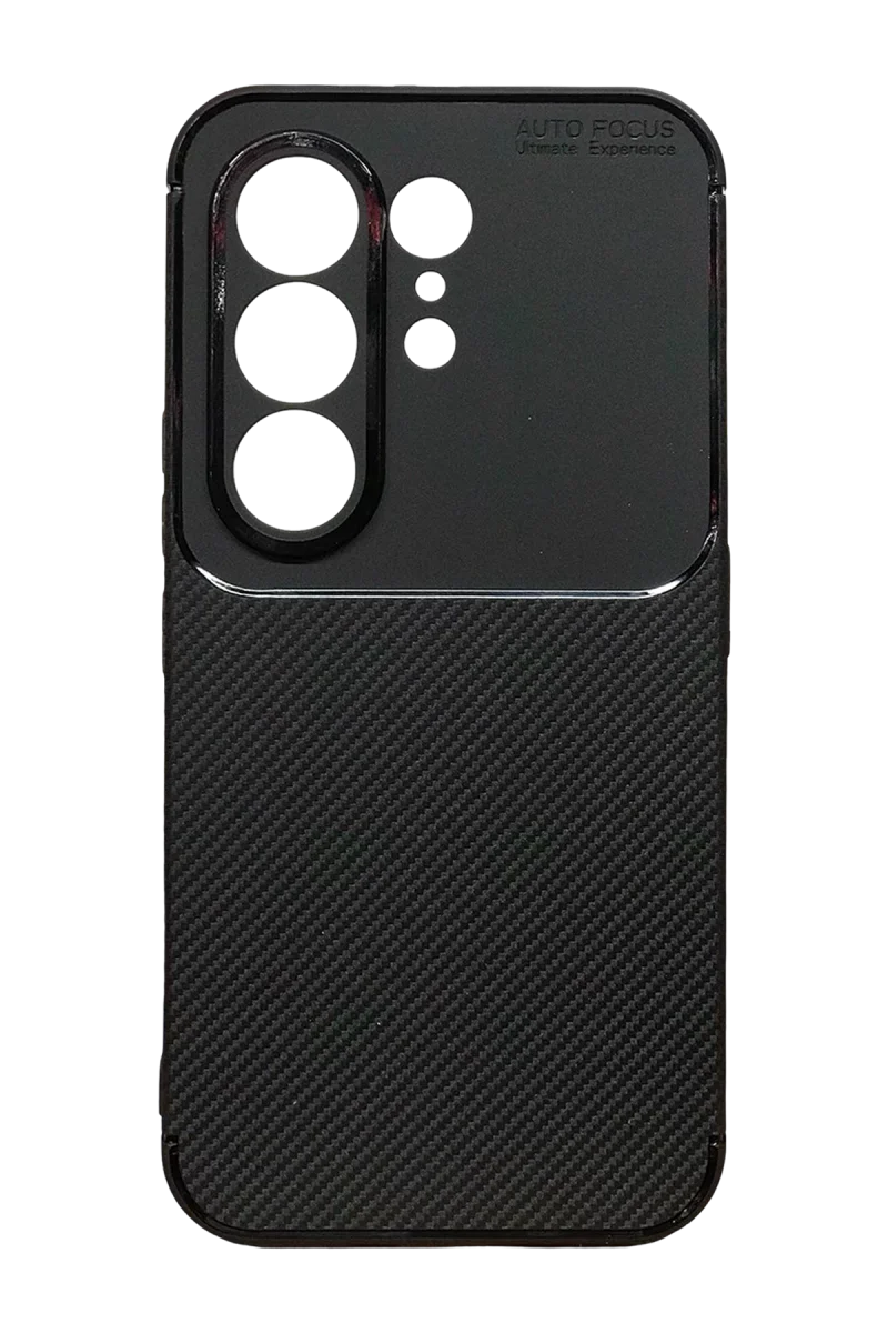Tecno Camon 50 Pro 5G Auto Focus Karbon Kapak - Siyah