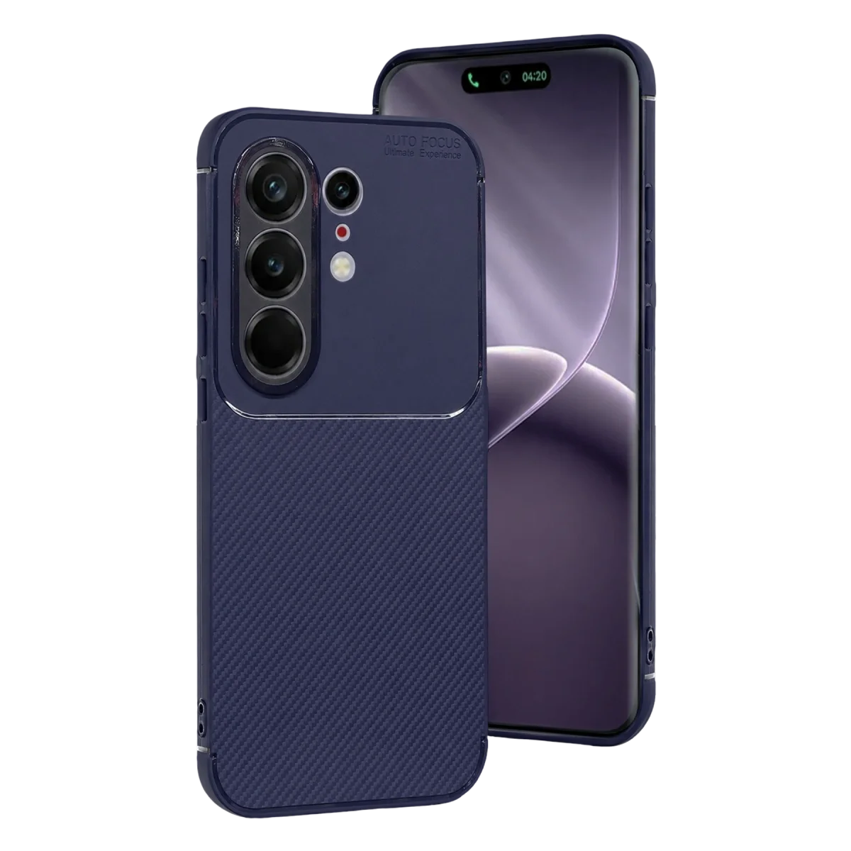 Tecno Camon 50 Pro 5g Auto Focus Karbon Kapak - Lacivert Tecno Camon 50 Pro 5g Auto Focus Karbon Kapak - Lacivert