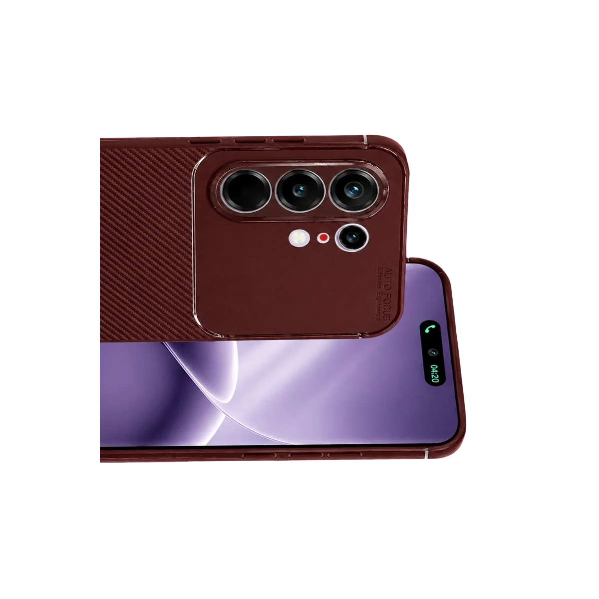 Tecno Camon 50 Pro 5g Auto Focus Karbon Kapak - Bordo Tecno Camon 50 Pro 5g Auto Focus Karbon Kapak - Bordo