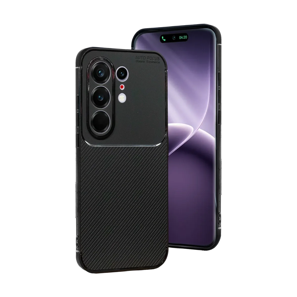 Tecno Camon 50 Pro 5g Auto Focus Karbon Kapak - Siyah