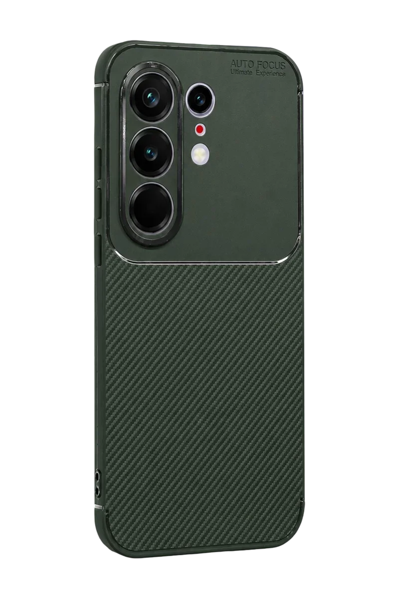 Tecno Camon 50 Pro 5G Auto Focus Karbon Kapak - Koyu Yeşil Tecno Camon 50 Pro 5G Auto Focus Karbon Kapak - Koyu Yeşil