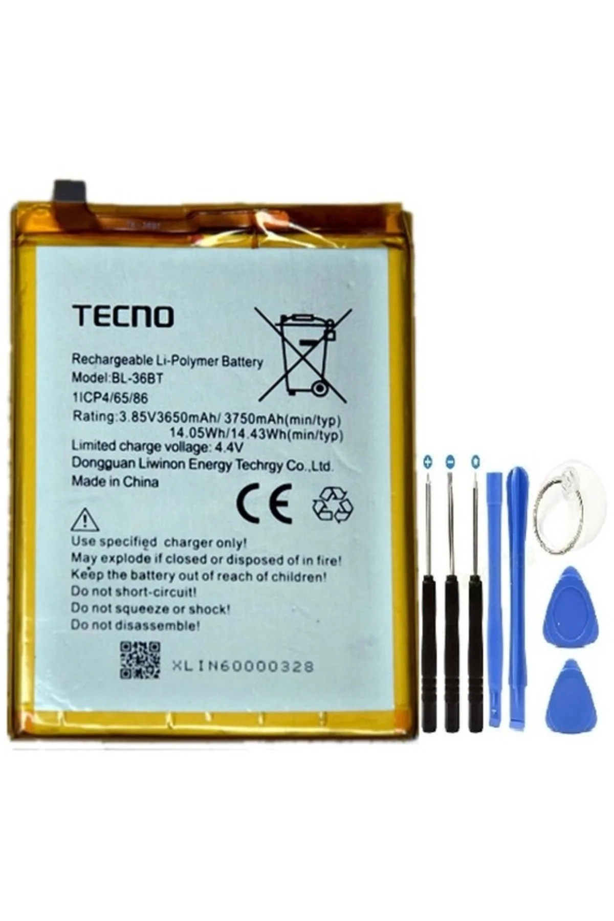 Tecno Camon İclik2 Pil Batarya Bl-36bt+tamir Seti Tecno Camon İclik2 Pil Batarya Bl-36bt+tamir Seti