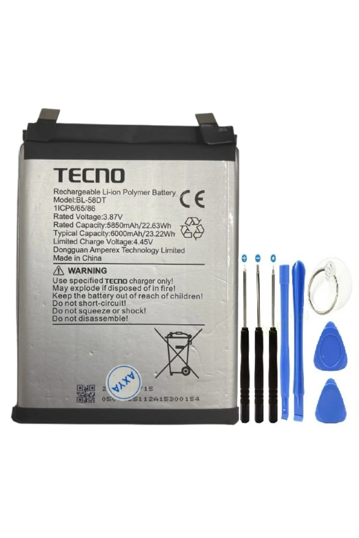 Tecno Pova 4 Pro Bataraya Pil Bl-58DT