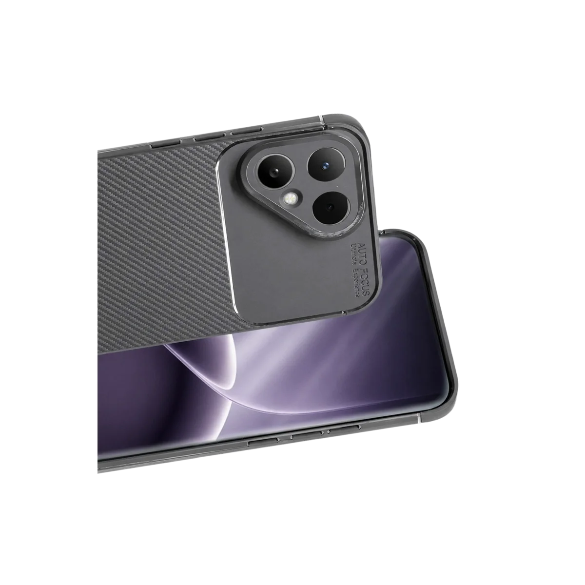 Tecno Pova Curve 2 5g Auto Focus Karbon Kapak - Gri Tecno Pova Curve 2 5g Auto Focus Karbon Kapak - Gri