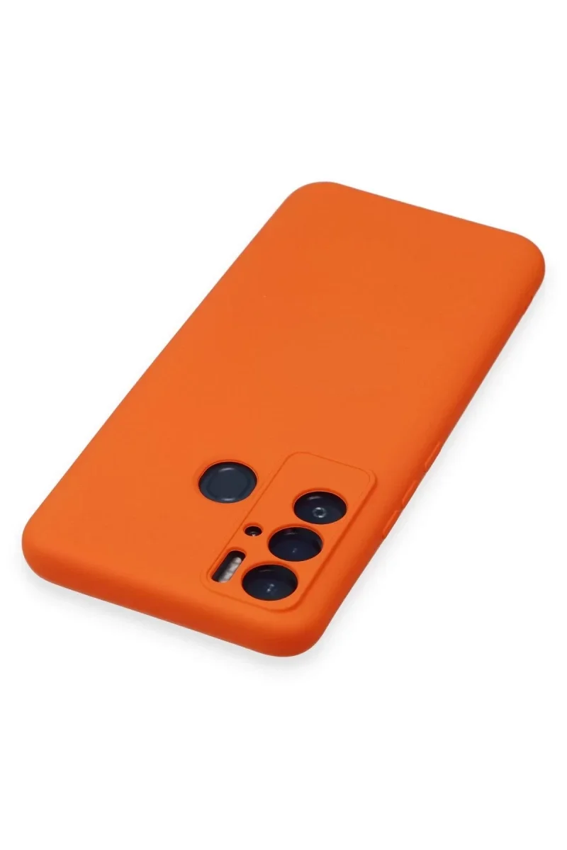 Tecno Pova Neo Kılıf Nano içi Kadife Silikon - Turuncu Fiyatı, Yorumları ve Özellikleri