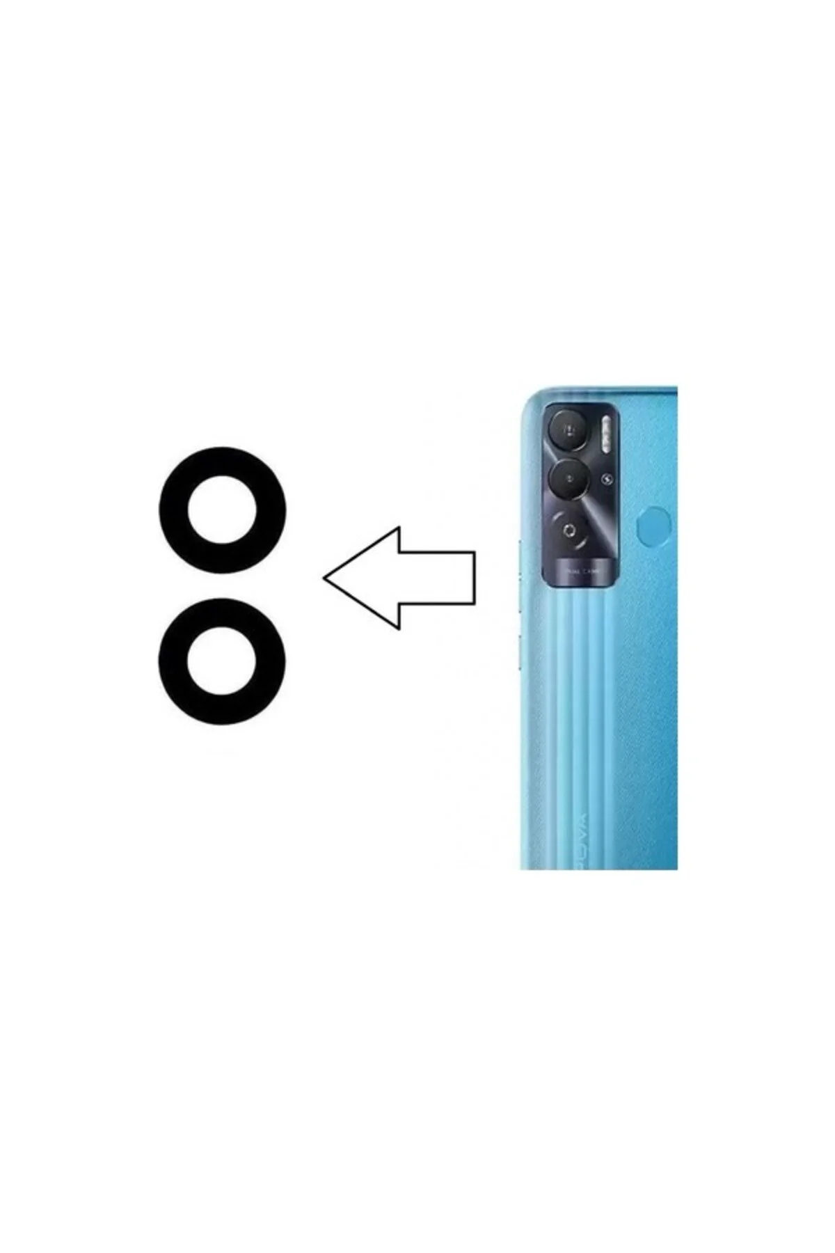 Tecno Pova Neo Uyumlu Kamera Camı