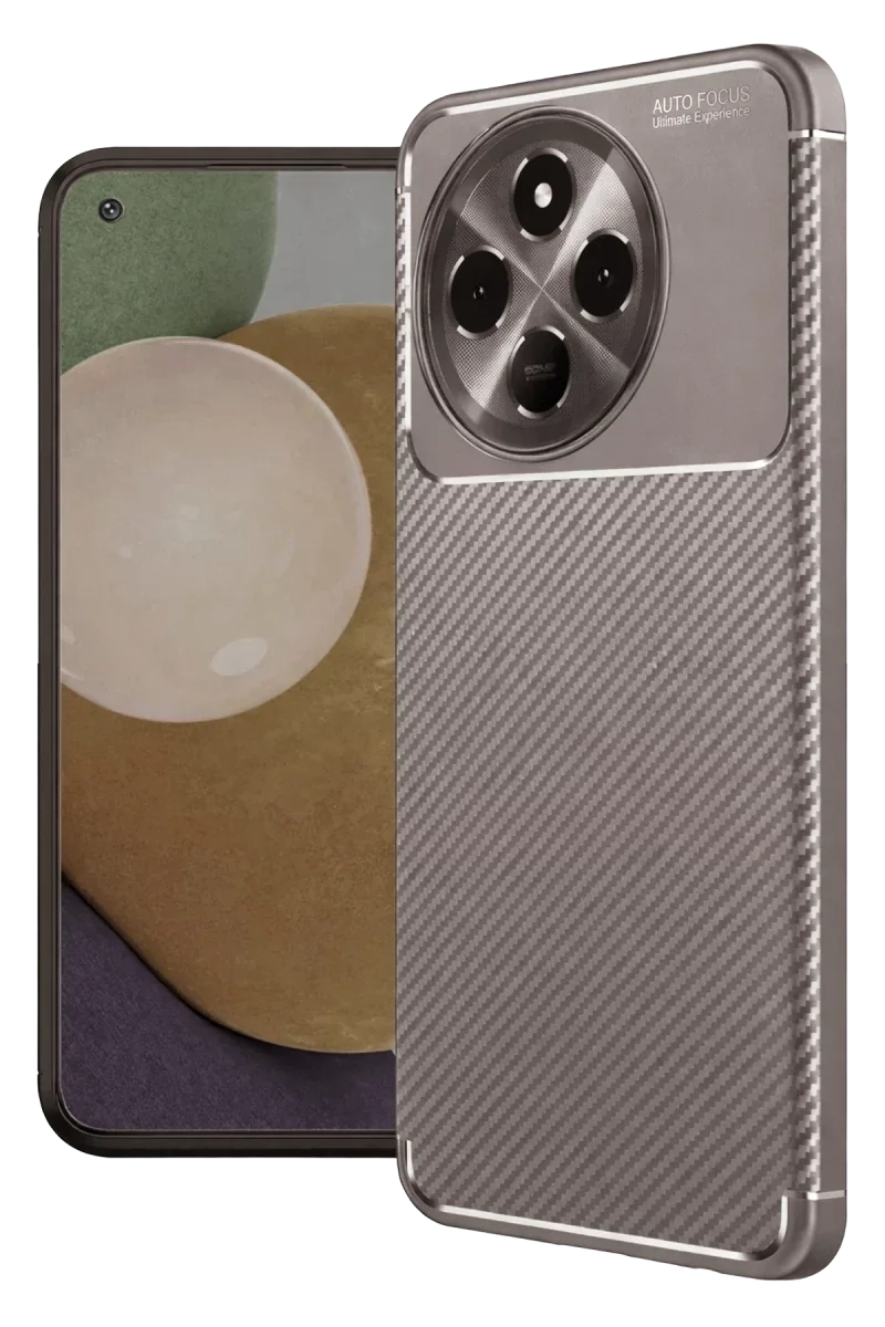 Tecno Spark 30 Pro Kılıf Auto Focus Karbon Kapak - Gri Fiyatı, Yorumları ve Özellikleri