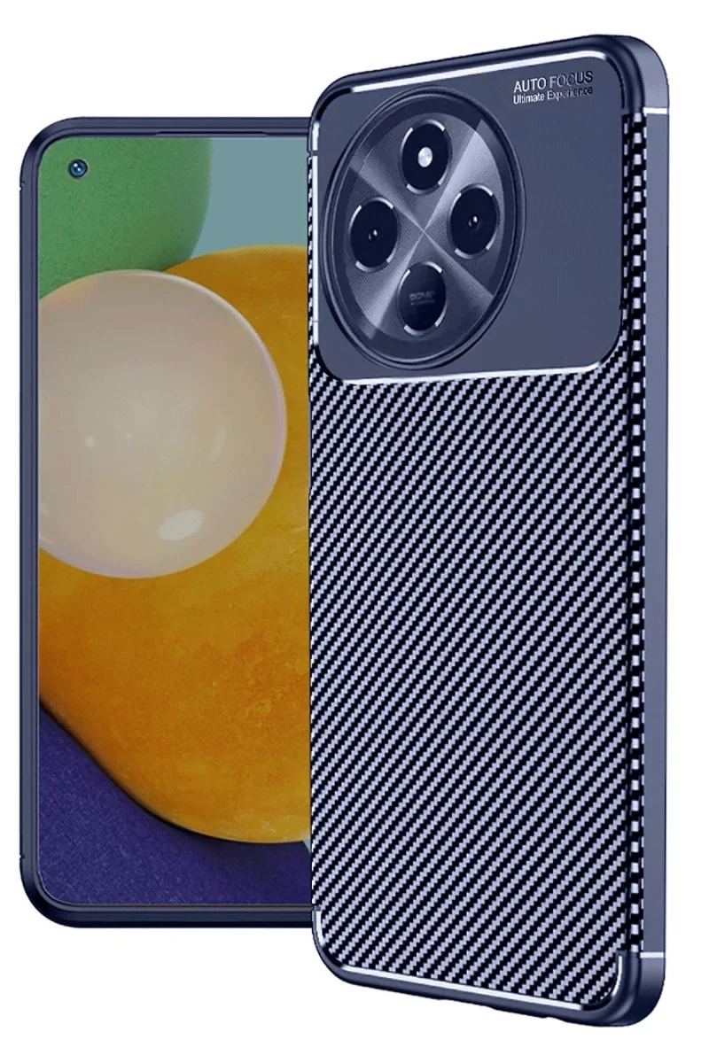 Tecno Spark 30 Pro Kılıf Auto Focus Karbon Kapak - Lacivert Fiyatı, Yorumları ve Özellikleri