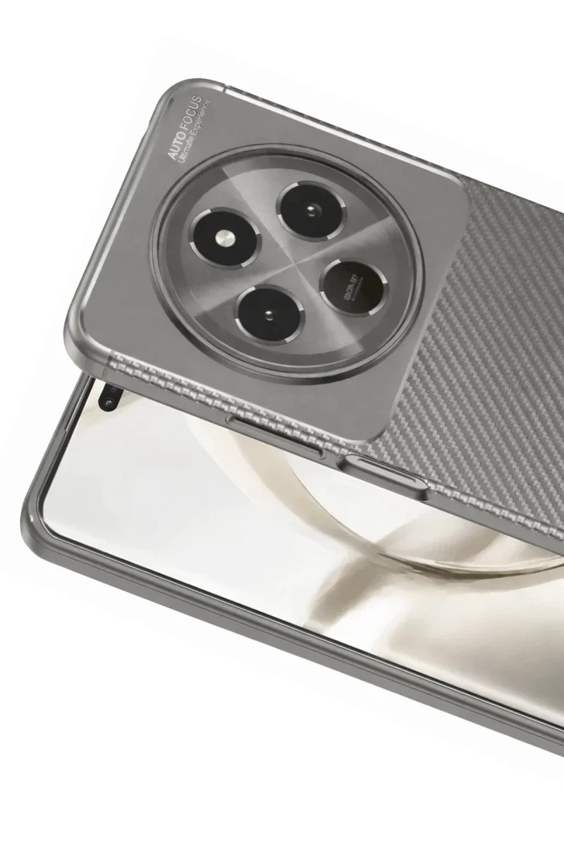 Tecno Spark 30C Kılıf Auto Focus Karbon Kapak - Gri Fiyatı, Yorumları ve Özellikleri