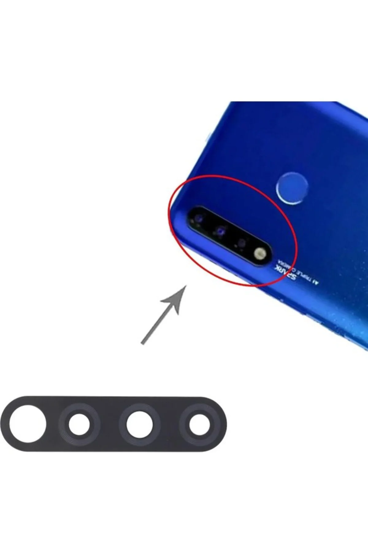 Tecno Spark 4 Ile Uyumlu Kamera Camı Kc8