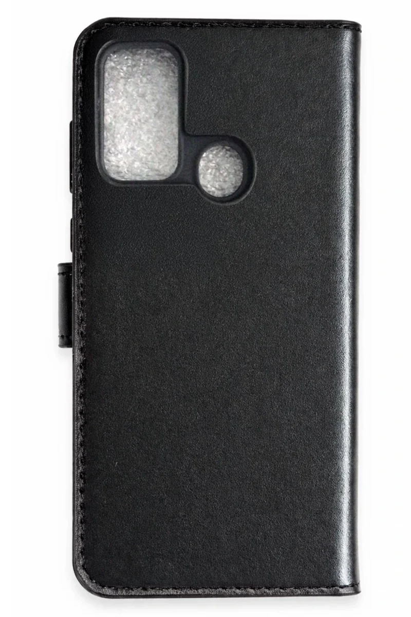 Tecno Spark 7 Trend S Plus Kapaklı Kılıf - Siyah Tecno Spark 7 Trend S Plus Kapaklı Kılıf - Siyah