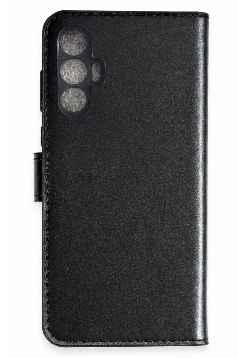 Tecno Spark 8 Pro Trend S Plus Kapaklı Kılıf - Siyah
