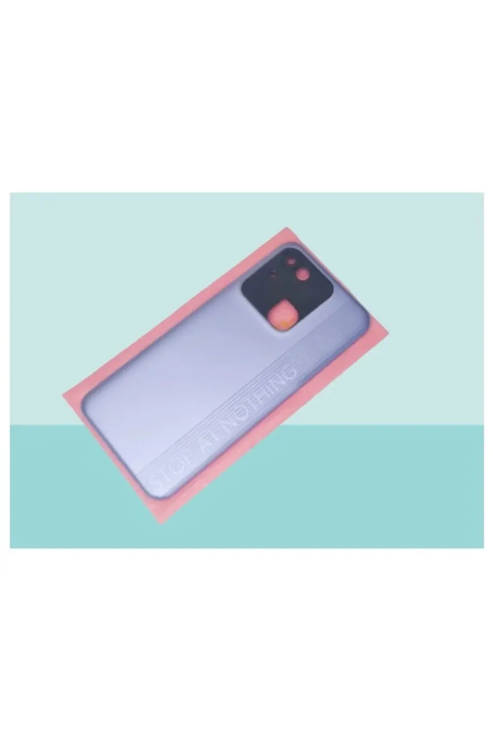 Tecno Spark 8c Uyumlu Kasa Arka Kapak Batarya Kapağı Turkuaz