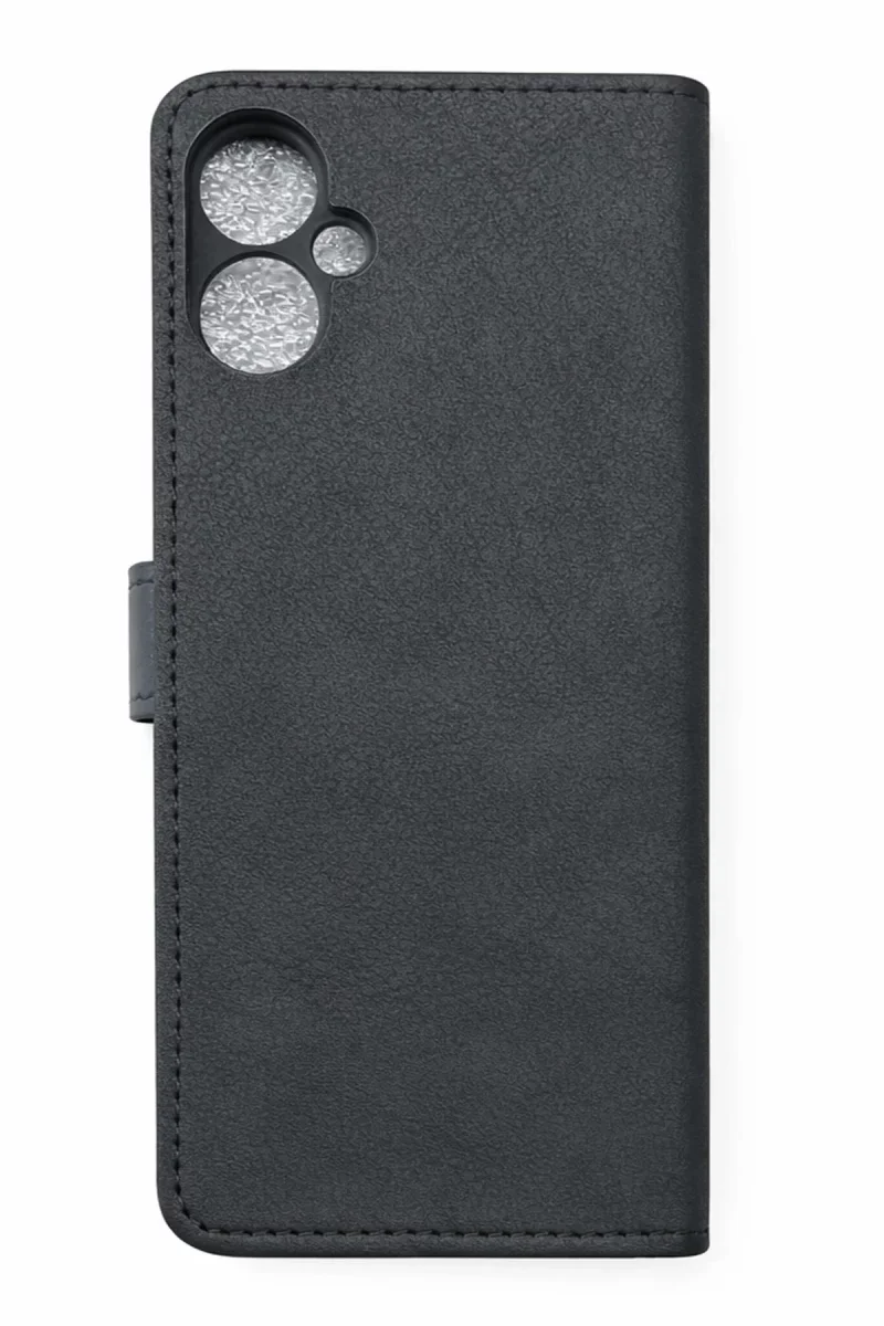 Tecno Spark 9T Trend S Plus Kapaklı Kılıf - Siyah