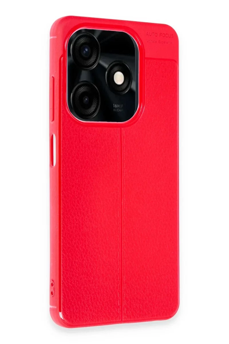 Tecno Spark Go 2024 Kılıf Auto Focus Kapak - Kırmızı
