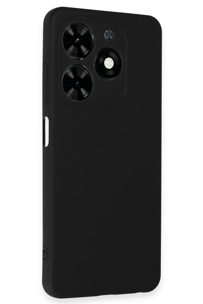 Tecno Spark Go 2024 Kılıf First Silikon - Siyah