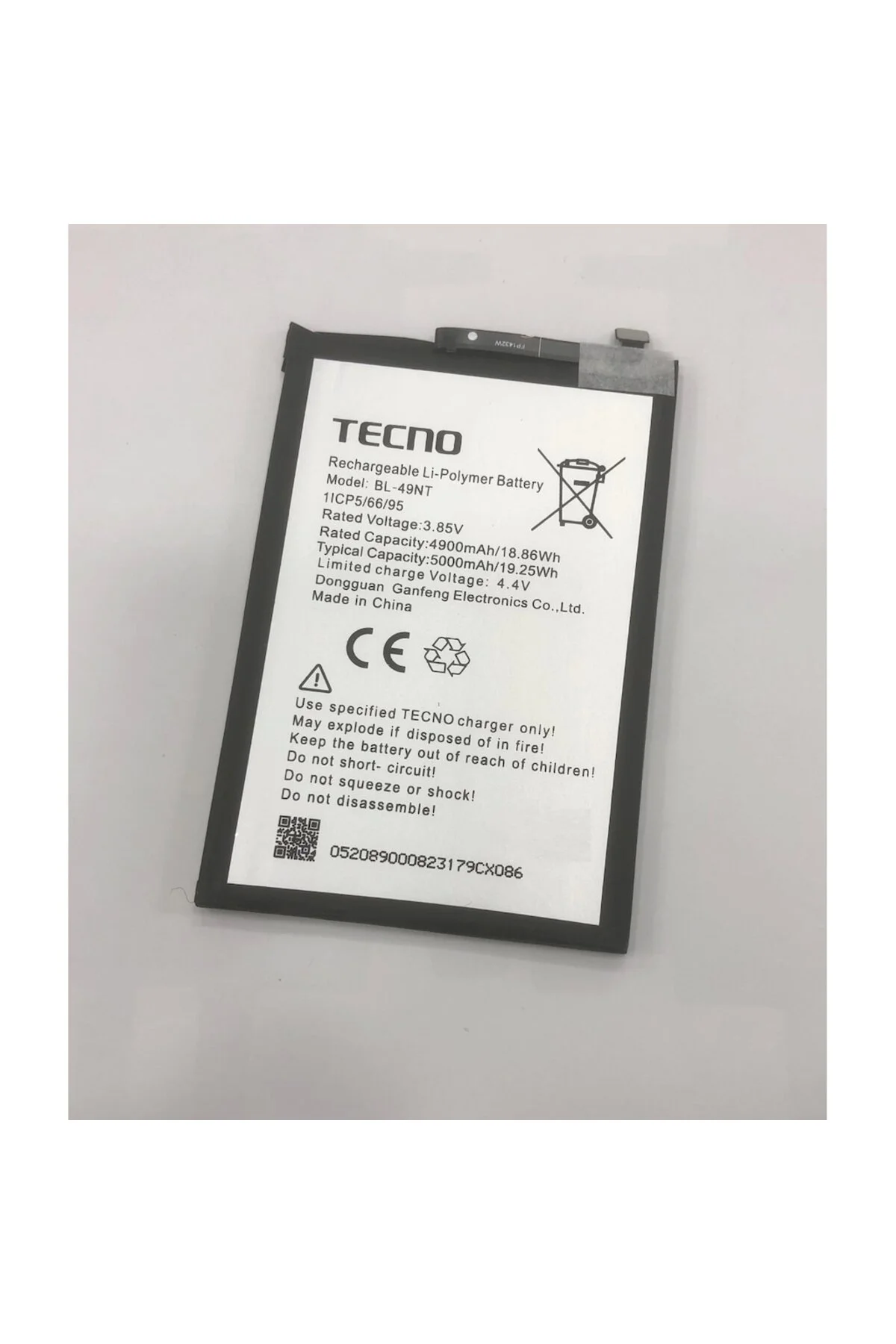 Tecno Spark Go 2024 Batarya 5000 Mah BL-49NT