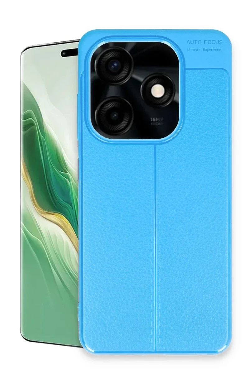 Tecno Spark Go 2024 Kılıf Auto Focus Kapak - Mavi Tecno Spark Go 2024 Kılıf Auto Focus Kapak - Mavi
