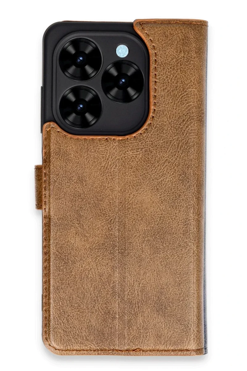 Tecno Spark Go 2024 Kılıf Trend S Plus Kapaklı Kılıf - Taba Fiyatı, Yorumları ve Özellikleri