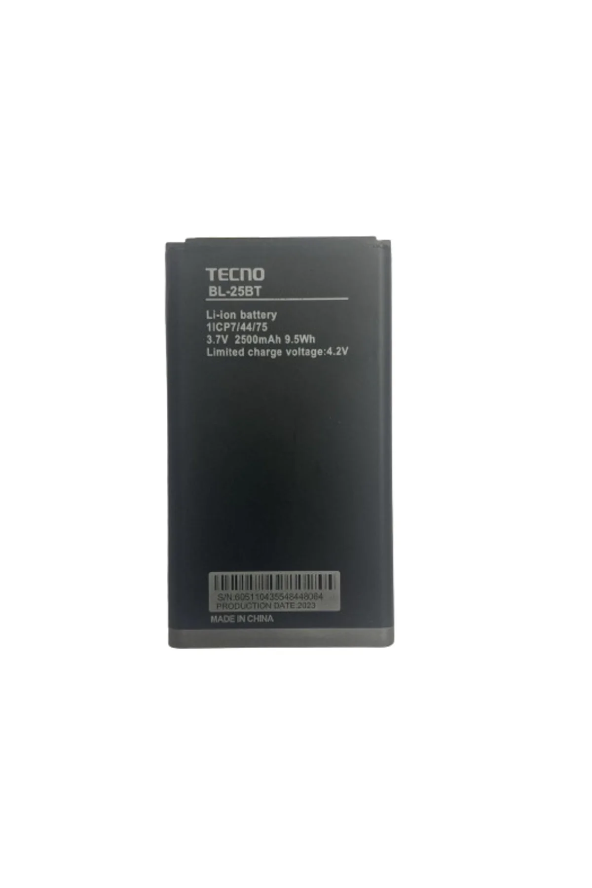 Tecno T528 Pil Batarya BL-25BT 2500 mAh