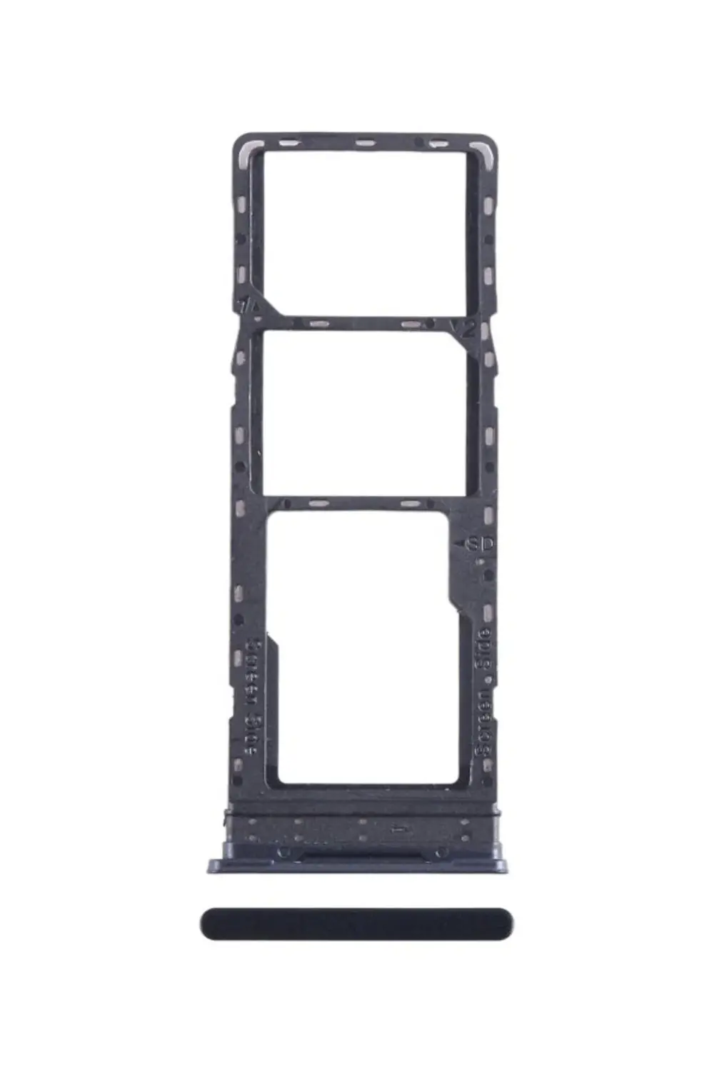 Tecno Uyumlu Pova 2 Sim Kart Tepsisi Le7, LE7N Siyah