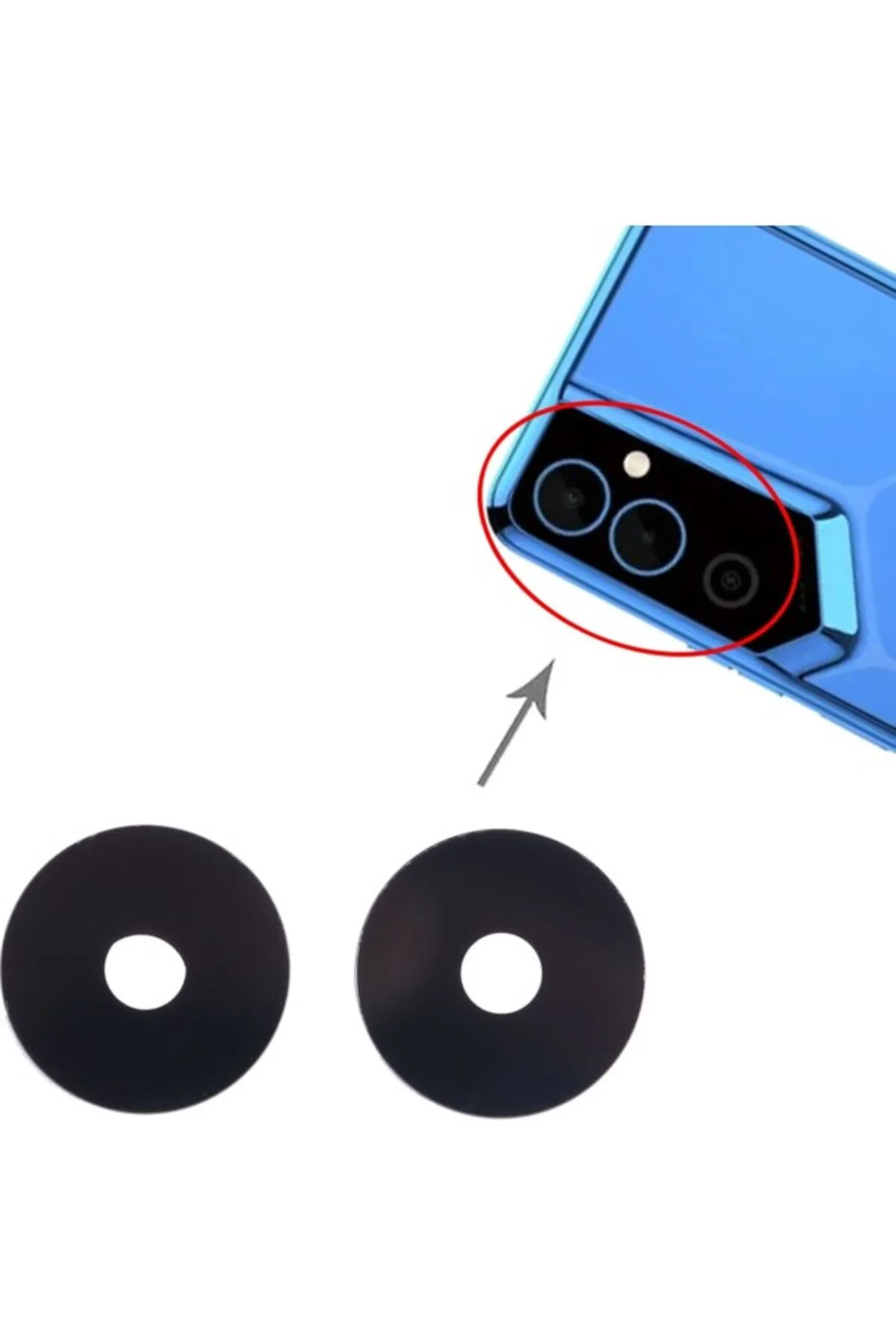 Tecno Uyumlu Pova Neo 2 Kamera Lensi Cam LG6N