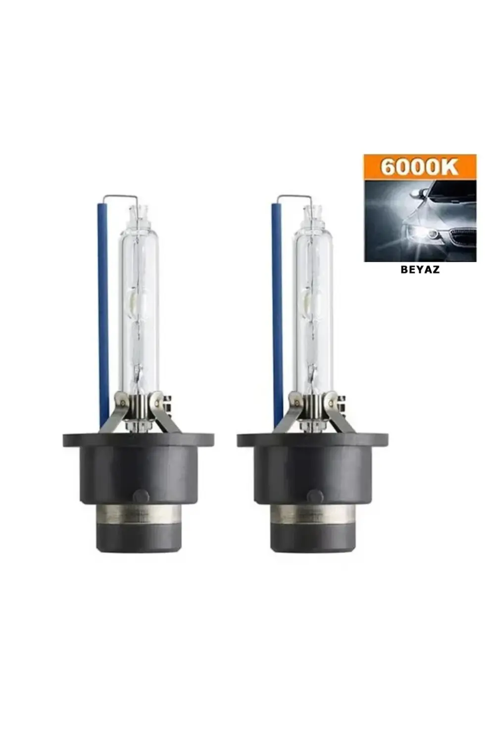 Tecnopoint D4S / D4R 6000K Beyaz HID Xenon Ampul 2 Adet
