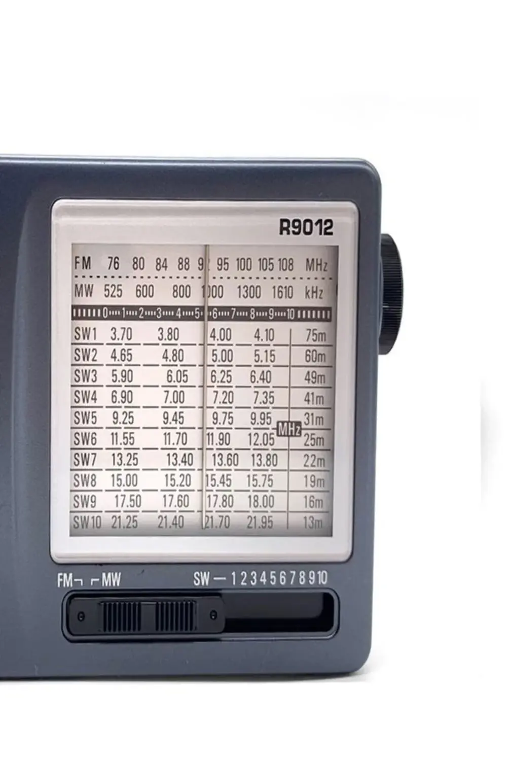 TECSUN R-9012 Taşınabilir Analog Radyo Kısa Dalga FM Stereo Alıcı