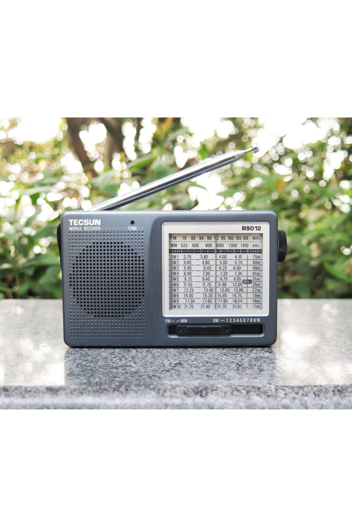 TECSUN R9012 FM/AM/SW 12 Bant Taşınabilir Cep Tipi Yüksek Hassasi