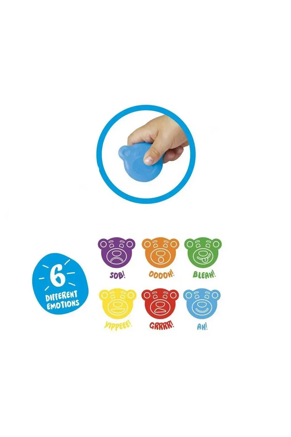 Teddy 6'lı Bebek Boya Kalemi / 42956