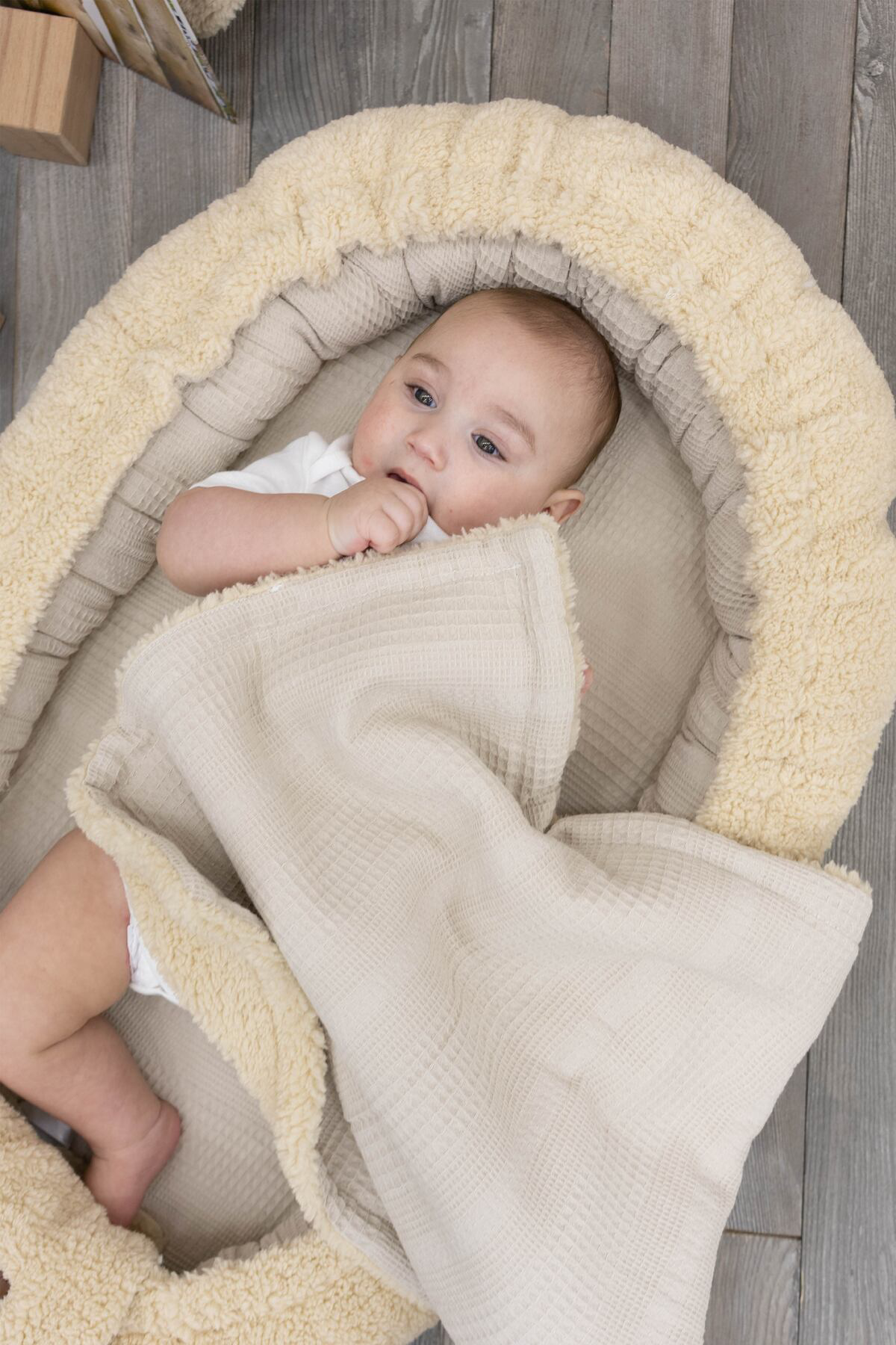Mordesign Teddy Babynest, Anne Yani Bebek Yataği, Yazlik Ve Kişlik Çift Tar