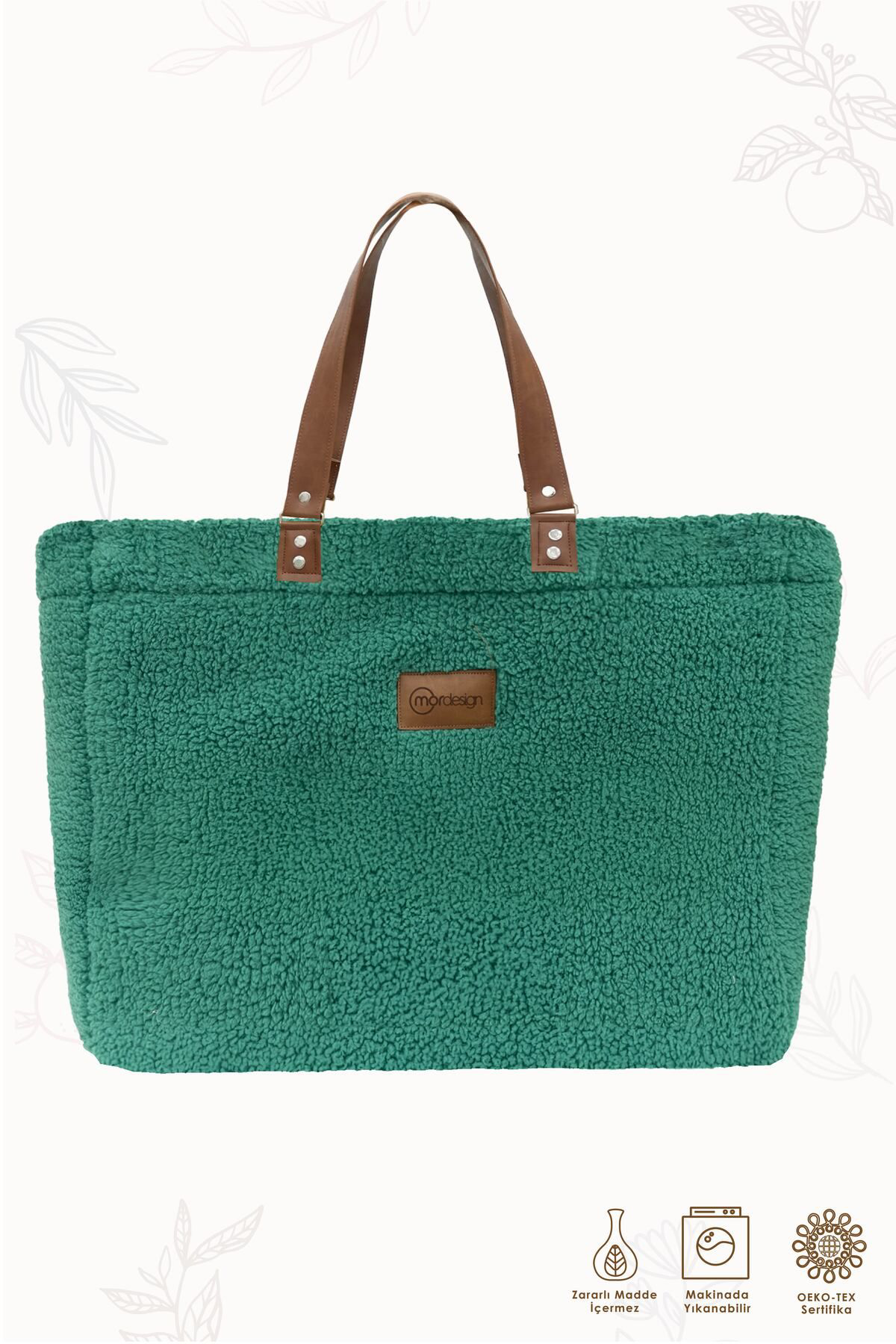 Mordesign Teddy Bag,Anne Bebek Bakım Çantası, Cüzdan Hediyeli, Xl Büyük Boy