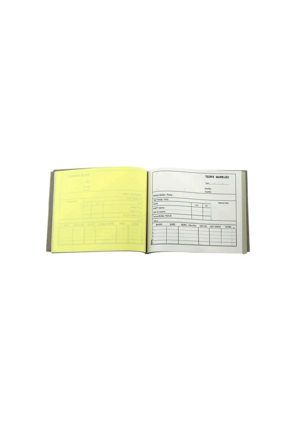 TEDİYE 50*2 OTOKOPİLİ 12 Lİ MAKBUZ