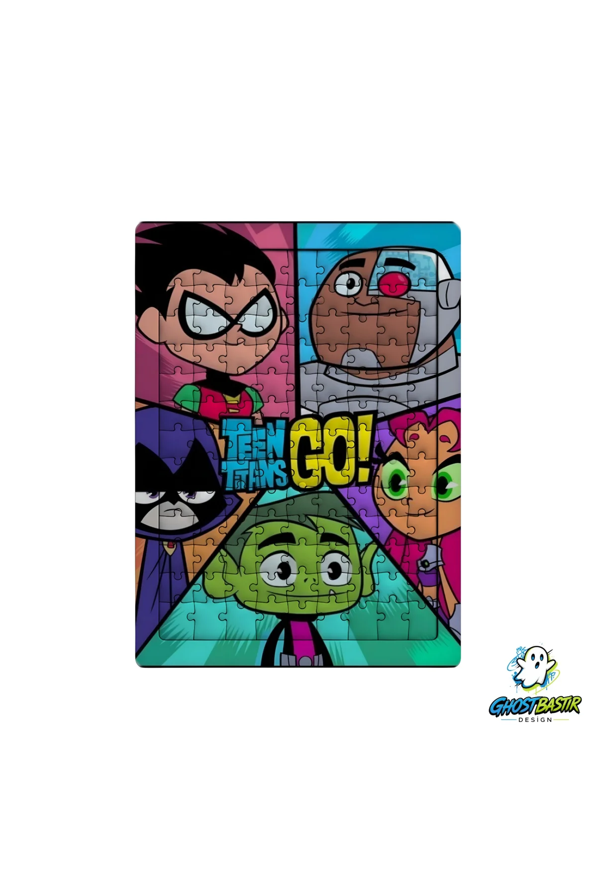 Teen Titans Go 99 Parça Ayaklı Puzzle – Dekoratif Çocuk Yapbozu 0262