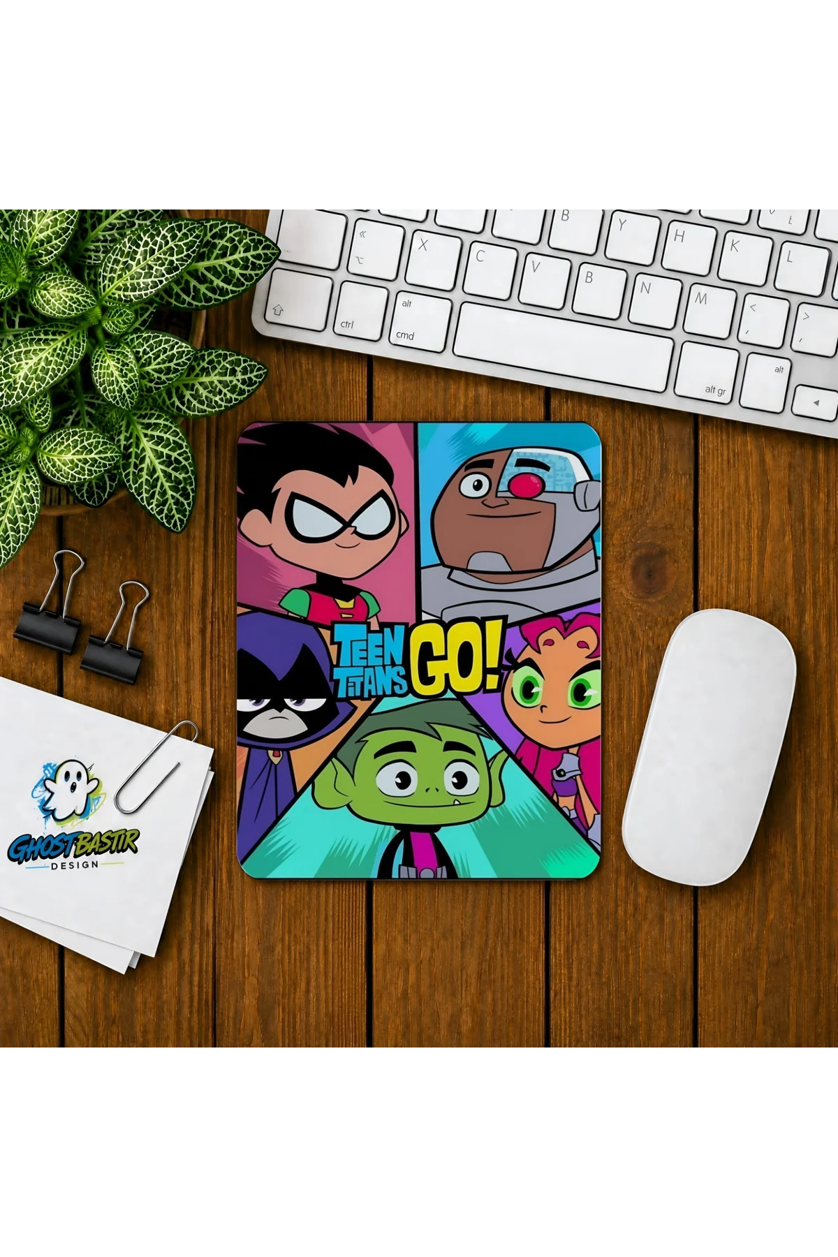 Teen Titans Go Baskılı Oyuncu Mousepad 0308