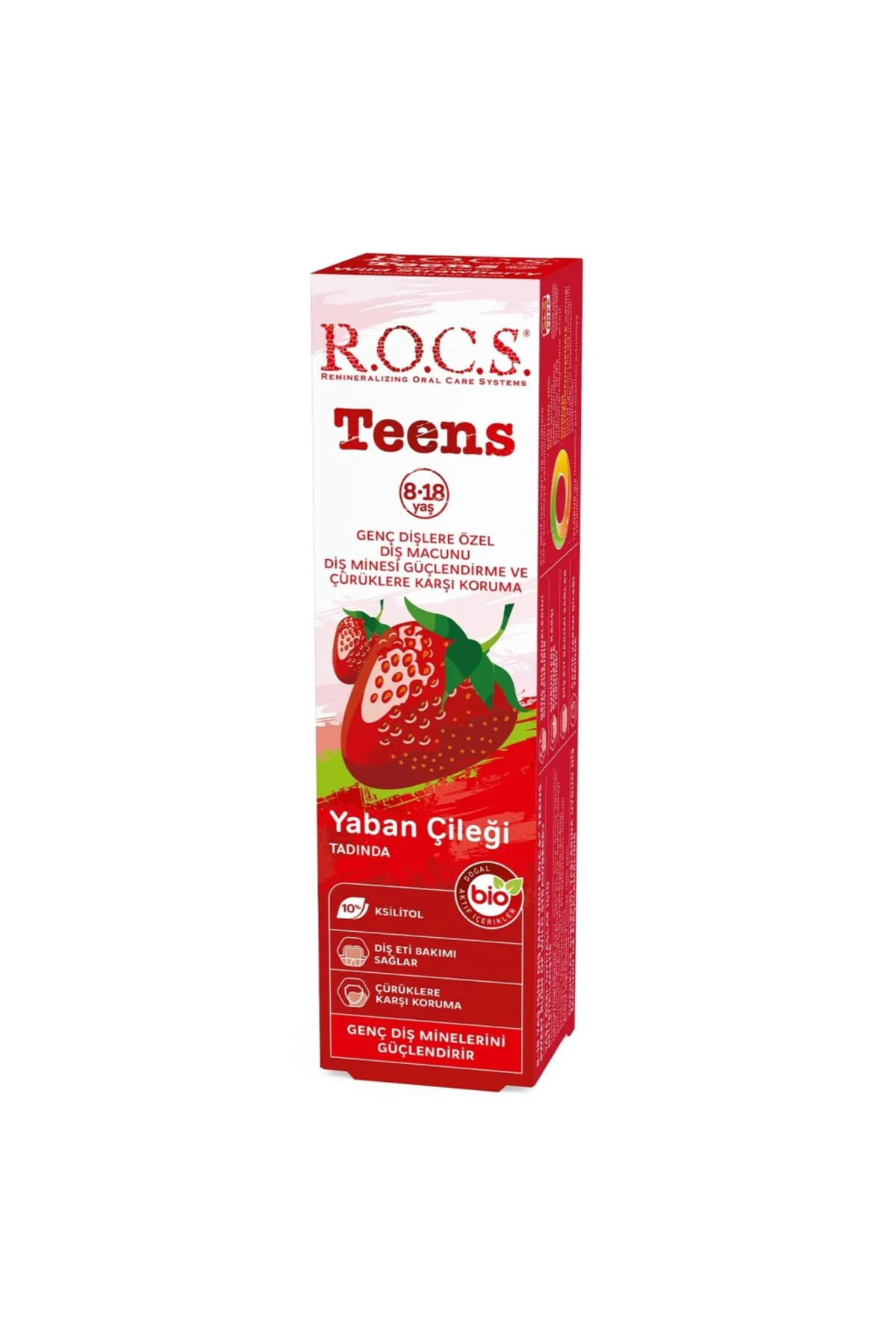 .Teen Yaban Çileği Diş Macunu 8-18 Yaş 60 ml