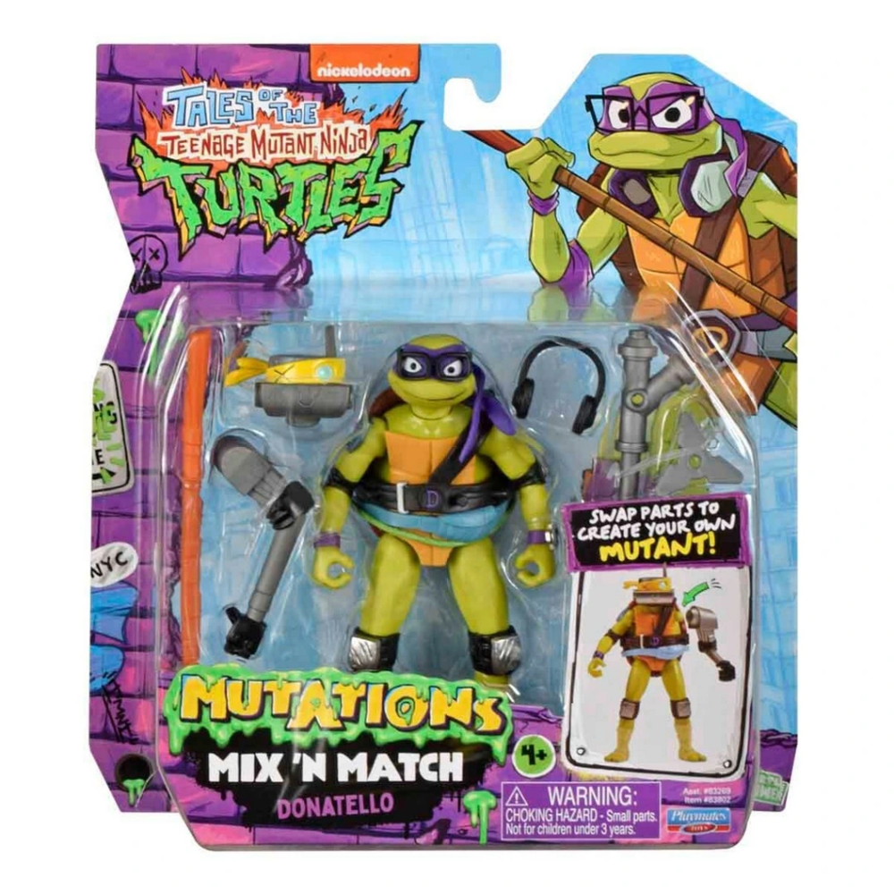 Teenage Mutant Ninja Turtles Mutations Mix N Match Donatello Figü