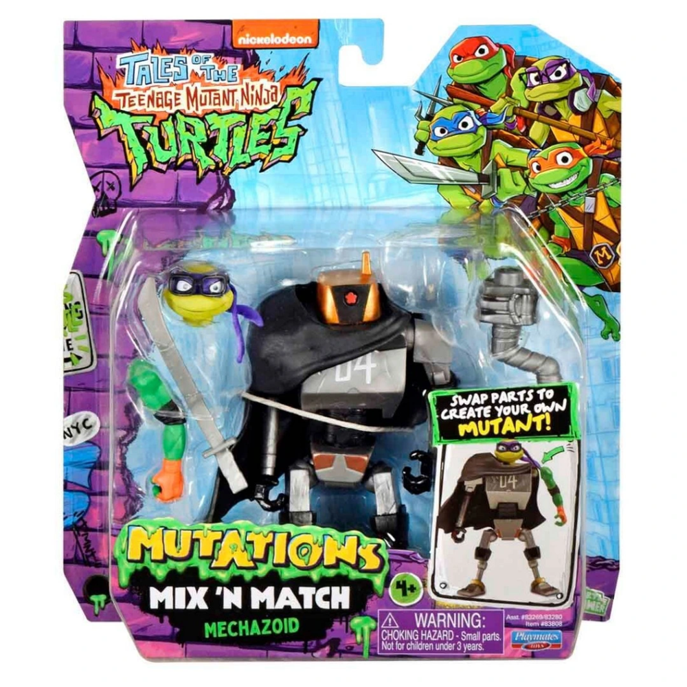 Teenage Mutant Ninja Turtles Mutations Mix N Match Mechazoid Figü Fiyatı, Yorumları ve Özellikleri