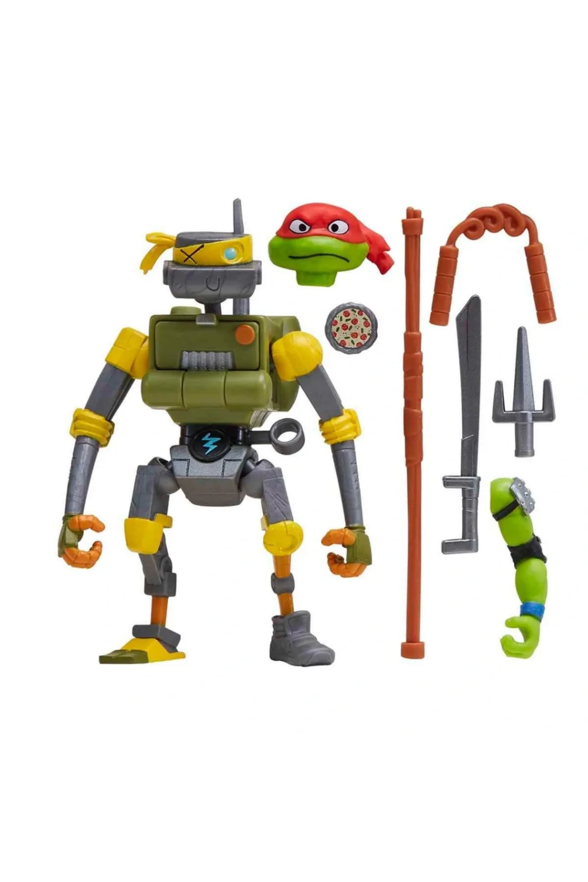 Teenage Mutant Ninja Turtles Mutations Mix N Match Metalhead Figürü